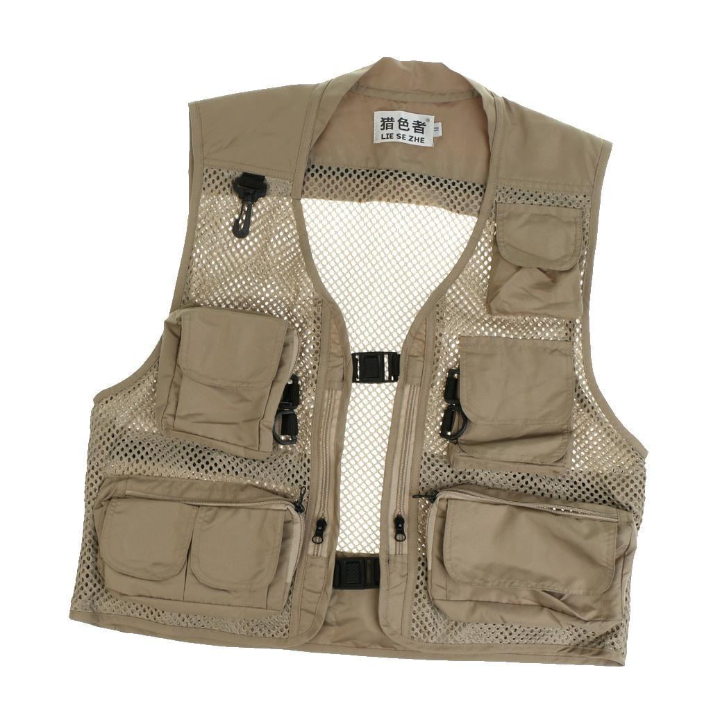 Sportsman Fishing Vest Men's Multifunction Pockets Waistcoat Jacket