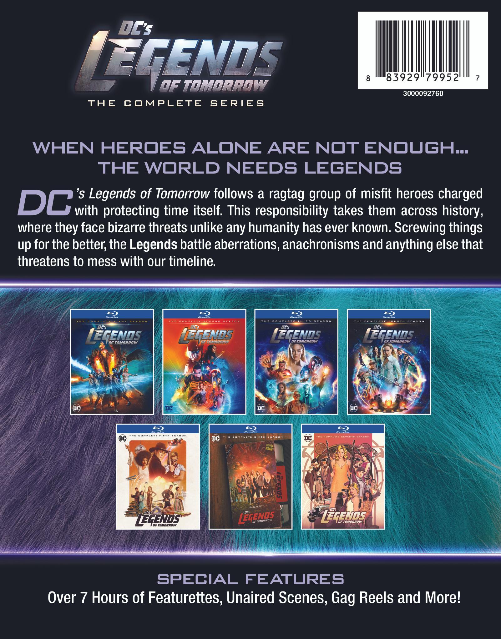 Warner, DC's Legends of Tomorrow: The Complete Series, 19-Disc Set