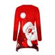 thumbnail image 5 of Pntutb Moda Mujer Cuello Redondo Manga Larga Estampado Casual Camiseta Blusa Pntutb Pntutb-1934, 5 of 5