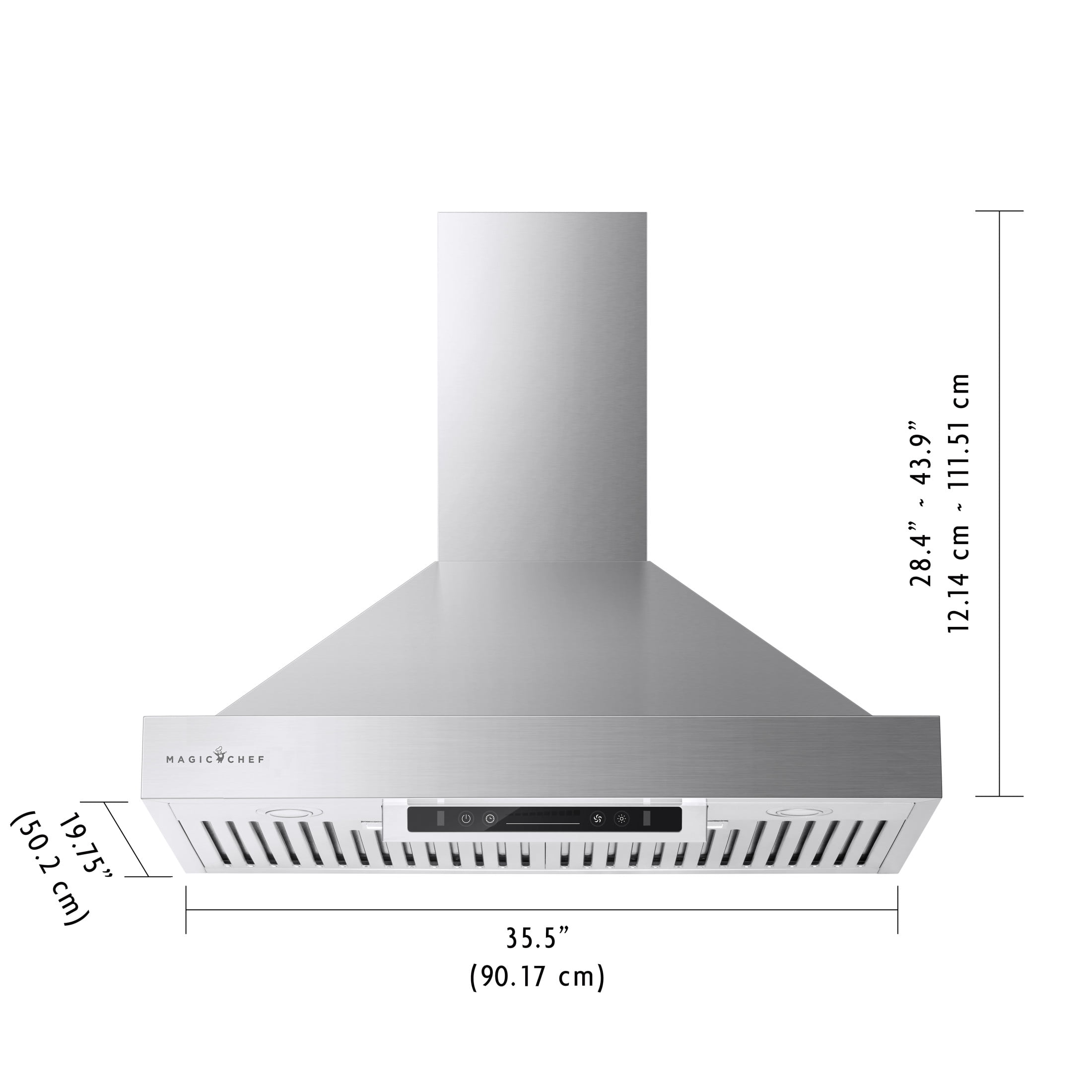 36" Stainless Steel Range Hood