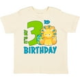 thumbnail image 3 of Inktastic Its My 3rd Birthday with Dinosaur Boys or Girls Toddler T-Shirt, 3 of 5