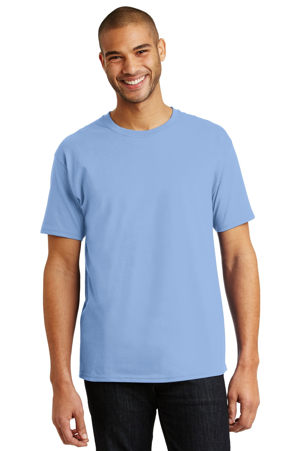 Tagless 100% Cotton T-Shirt - Walmart.com
