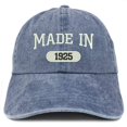 thumbnail image 1 of Trendy Apparel Shop Made In 1925 Embroidered 93rd Birthday Washed Baseball Cap, 1 of 2