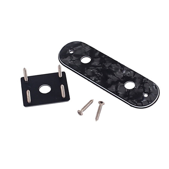 Greeniant Pack of 2 Acoustic Guitar Bass with Plates Instrument Components Accessories Mounting Plate Portable Professional String Control Type3 NO3