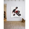 thumbnail image 5 of Marmont Hill "Fumble or Tackled by Norman Rockwell Painting Print on Canvas, 5 of 7