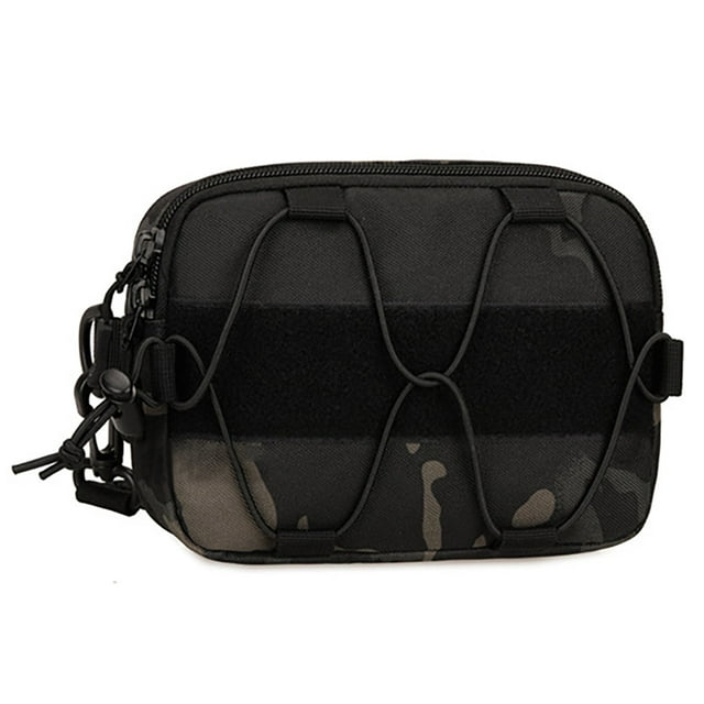 Advancent Bolsa pequeña Accesorios de Bolsa de hombro resistente al desgaste Suministros de camping Equipos al aire libre Kit de herramientas Escalada camuflaje negro Advancent OD024220-03