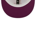 thumbnail image 5 of Men's New Era White/Purple Los Angeles Dodgers 40th Anniversary at Dodger Stadium Grape Lolli 59FIFTY Fitted Hat, 5 of 6