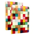 thumbnail image 7 of iPad Mini 4th 5th Gen 7.9 Inch [ Mini 5 2019 Mini 4 2015 ] A2133 A1538 MUXH2LL/A MUXF2LL/A MK882LL/A Smart Auto Sleep Wake Slim Adjustable Viewing Angle Stand Printed Flip Cover - Color Grid, 7 of 7