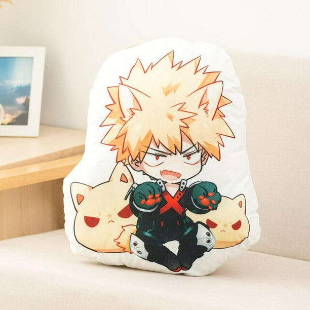 35cm Lovely Anime Bakugou Katsuki Todoroki Shoto Midoriya Izuku Bolster Plush Boku No Hero Academia Pillow Creative Gift for Kid50cm10 Deng Xun unisex Bodega Aurrera en linea
