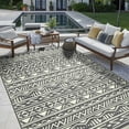 BERTHMEER Outdoor Rugs 8x10 Plastic Straw Rugs,Reversible Waterproof ...