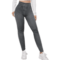 thumbnail image 1 of Leggings de Mujer Estilo Mezclilla Unitalla Comodidad y Estilo en Leggins, 1 of 5