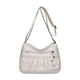 thumbnail image 2 of Bolso de hombro multicapa para mujer de moda 2025 Tote plisado de gran capacidad Bolso de mano versátil y moderno para viajes de trabajo Compras Negro Blanco Marrón 27x20x12cm/10.63x7.87x4.72in, 2 of 6