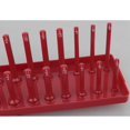 thumbnail image 4 of 3 Unids Drive Socket Organizer Tray Herramienta Organizador Pstic Rail Rack Bandeja De Almacenamiento Peg rojo Macarena Organizador de bandeja de enchufes, 4 of 8