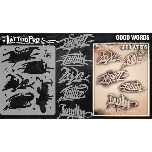 Tattoo Pro Art Stencils and Templates