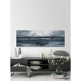 thumbnail image 3 of Parvez Taj "Dark Vast Ocean III" Painting Print on Wrapped Canvas, 3 of 7