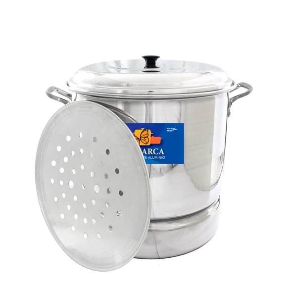 Vaporera De Aluminio No. 90. Capacidad De 97 Litros