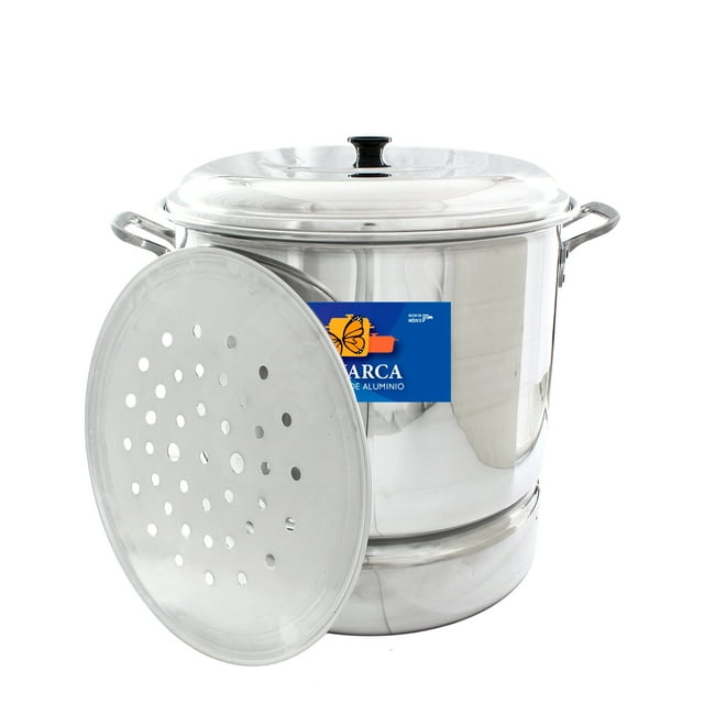 Vaporera De Aluminio No. 90. Capacidad De 97 Litros