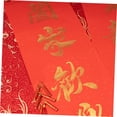 thumbnail image 4 of ORDDIART Papier Xuan Rouge pour l'Écriture, Papier Haute Résistance avec Excellente Perméabilité à l'Air, Rouge, 1 Rouleau, 4 of 7