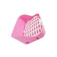 thumbnail image 2 of Yingyy Litter Tray Rabbit Corner Bed Rectangular Shape Cages Rabbit Guinea Indoor Outdoor Cleaning Pot Pets Training Tool Potty Toilet Pink, 2 of 9