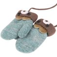thumbnail image 2 of Guantes de invierno cálidos para niños pequeños con dedos completos Guantes de esquí con forro polar grueso para bebés Adepaton WMCH-193, 2 of 5