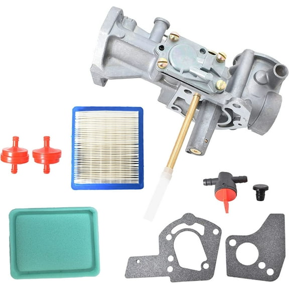 waltyotur 498298 Carburetor Replacement for Briggs & Stratton 498298 692784 495951 492611 490533 495426 Carburetor with 491588S Air Filter 491435 Pre Filter