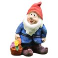 thumbnail image 5 of cpengpj Garden Mini Gnome Ornaments, Outdoor Garden Decorations Garden Dwarf Ornaments Resin Crafts for Outdoor, Potted Plant, Desktop, 5 of 5