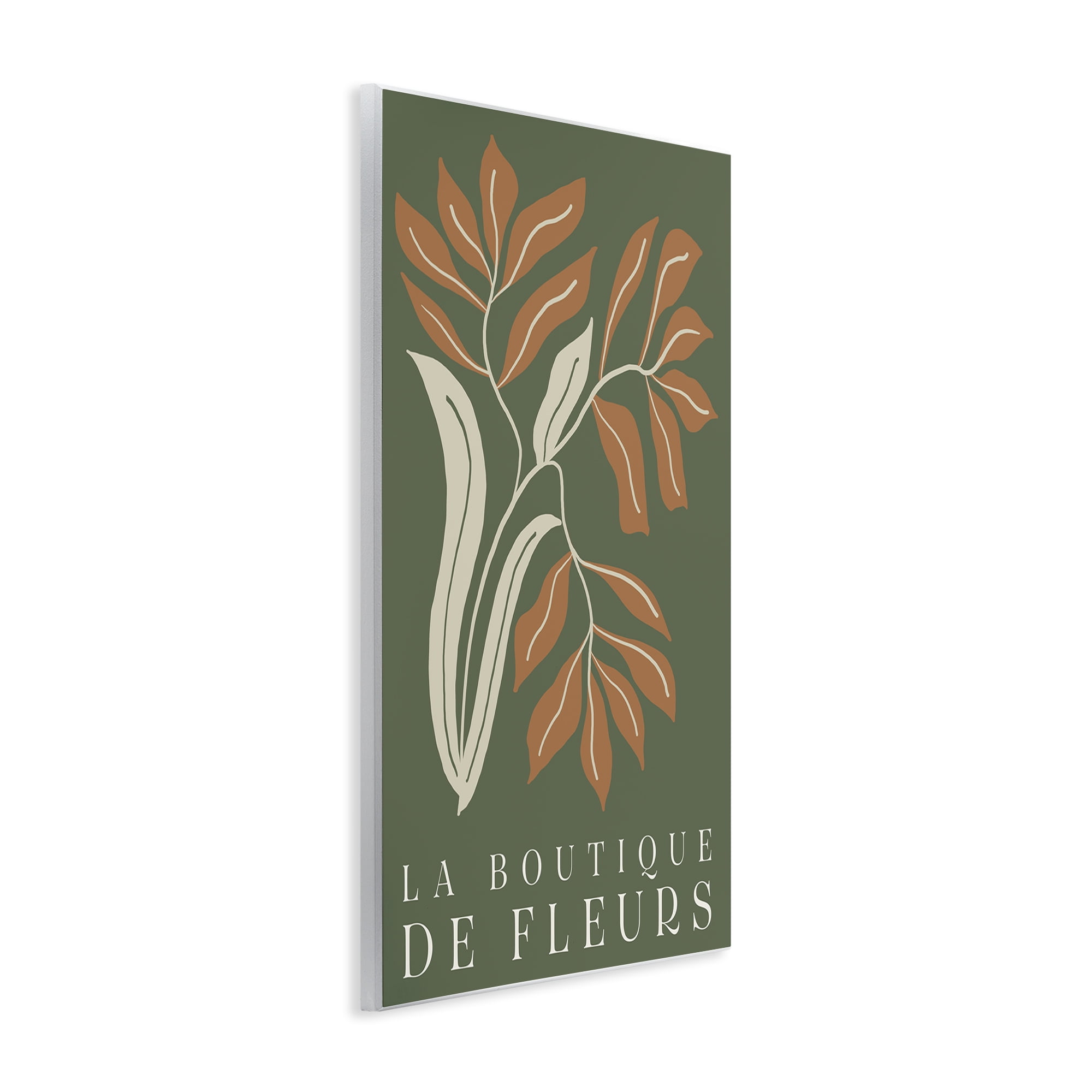 Stupell Industries Flower Shop Midcentury Minimal Wall Plaque Art, design by Emily Navas