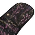 thumbnail image 4 of Yayeee Double Oven Mitt Kitchen Heat Resistant Baking 35" x7" Quilted Glove, Dark Gothic Floral, 4 of 6