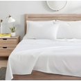 thumbnail image 5 of Kindlier 100% Organic Cotton Sheet Set – Deep Pocket Bedding Set Full, White, 5 of 5