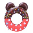 thumbnail image 2 of Ratón de dibujos animados de PVC grueso de una sola capa seguro para niños anillo de natación inflable bebé natación suministros flotantes 70 # rojo, 2 of 10