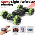 thumbnail image 4 of HUASHENG Remote Car Hand Controlled Gesture RC Stunt Car With Spray & Lights & Music For Kids 6 13 Year Old 4WD 2.4 Off Road 360° Rotation Toy Car Gift For Boys Girls, 4 of 5