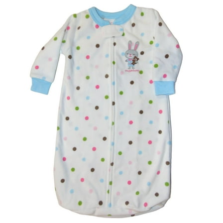 Carter's Baby Girls Polka Dot Snuggle Bunny Sleep bag, sack, Size 0-9 Months
