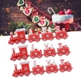 thumbnail image 4 of Mini  Decor Set, Small  Christmas Decorations Plastic Durable Environmentally Friendly Safe Reliable  For Cake Red,Green,White, 4 of 8