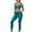 Green, variant on Casual Fashion Bodybuilding Run Yoga Camisole Zipper Solid Color Vest Tops Bandage Pants Suit, Breathable Stretchy Material, 24/7 Comfort, Athletic Performance Wear, For Women, High-Compression
