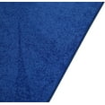 thumbnail image 5 of Furnishmyplace Modern Plush Solid Color Rug - Pet Friendly, Made in USA, Neon Blue Area Rugs 5' x 8' Oval, 5 of 5
