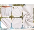 thumbnail image 5 of RICHCOIN Men Casual Pants Regular Fit Elastic Waist Lightweight Trousers Pleated Dress Pants For Men Beach with Pocket, 5 of 7