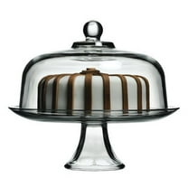 Oneida Presence 87892L13 Elegance Cake Set, Glass, Clear