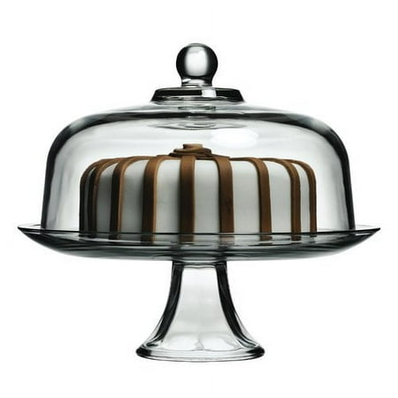 Anchor Presence Cake Plate with Dome  13 inch plate