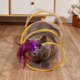 thumbnail image 2 of Juguete de Túnel en Espiral para Caza Gatos, Seguro Portátil Cattycoil, Gatos con Divertido Interiores B, 2 of 5