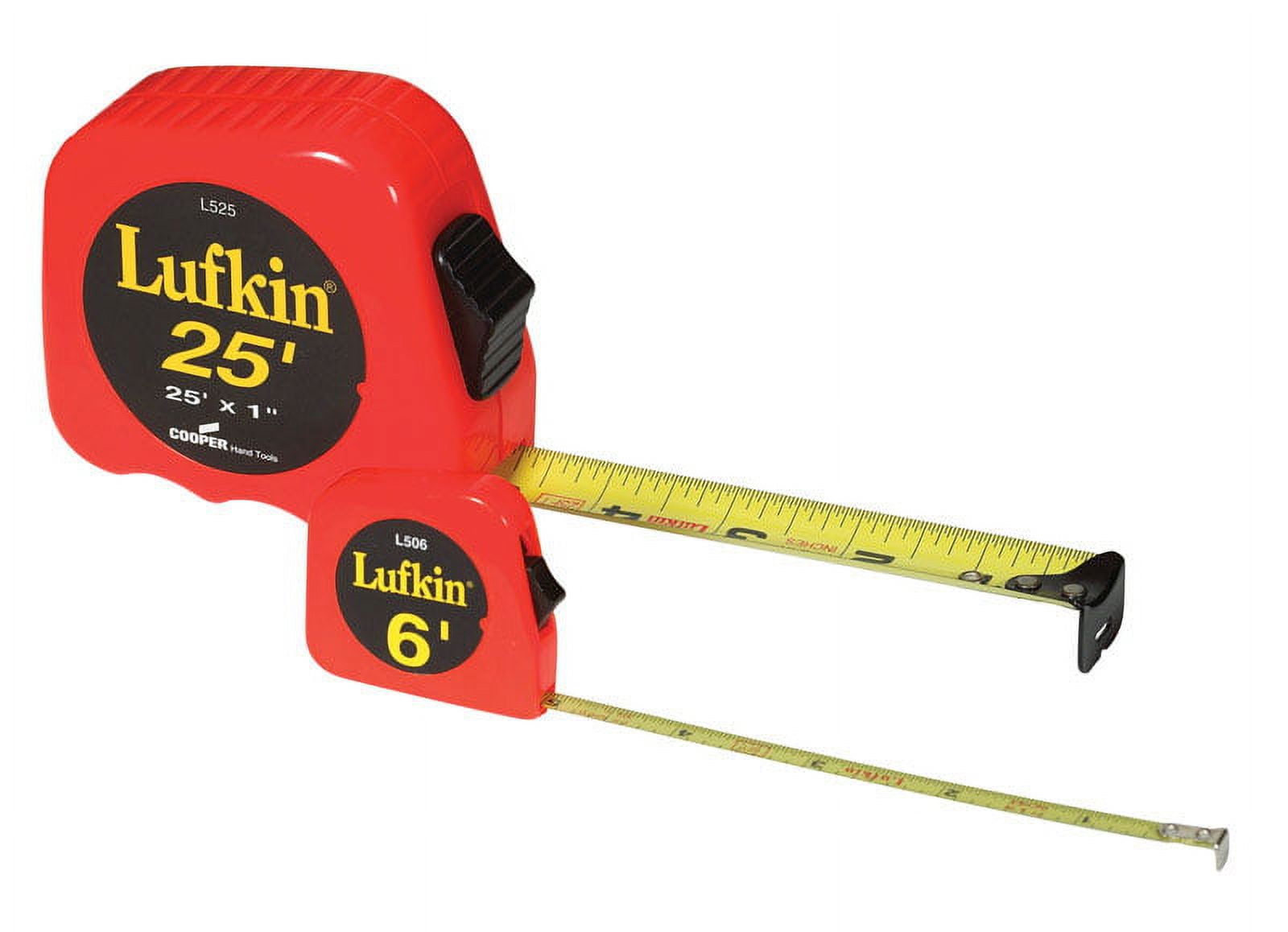 Ruban à mesurer, métrique/impérial Lufkin, 1,2'' x 25' (8 m) CS8525CME
