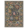 thumbnail image 2 of HomeRoots 575990 5 x 8 ft. Oriental Rectangle Area Rug with Fringe, Gray, Blue & Yellow, 2 of 5