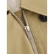 thumbnail image 3 of Chaqueta cortavientos caqui con capucha para mujer, abrigo holgado de gran tamaño, abrigo grueso de una sola botonadura, ropa de calle, Otoño e Invierno, 3 of 5