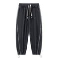 thumbnail image 1 of 2025 Men's Spring Twill Corduroy Sweatpants - Sports - Style Casual Pants, 1 of 2