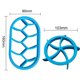 thumbnail image 3 of Inteprter 2 Pieces Hand Press Mold Mould Dessert Biscuit Baking Tool Molds DIY Bread Manual Pastry for Kitchen Restaurant Herramientas y accesorios para hornear No.2, 3 of 6