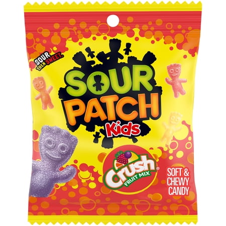 Sour Patch Kids Soft & Chewy Crush Soda Fruit Mix, 3.6 oz
