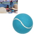 thumbnail image 4 of Pelota De Tenis Jumbo De 8 Pulgadas, Pelota De Tenis Inflable Portátil Con Núcleo De Goma, Fieltro De Felpa, Firma Jumbo, Para Niños Y Mascotas, 4 of 7