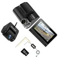 thumbnail image 2 of Riwesomey Grabadora de pantalla IPS de 3,0 pulgadas para coche, cámara de salpicadero delantera y trasera, 4K/1080P, compatible con aplicación Cámaras de salpicadero de coche, 2 of 6