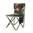 thumbnail image 4 of Folding Camping Chairs, Portable Camp Chair with Carry Bag, for Outdoor, Hiking, Picnic, Camouflage, 4 of 8