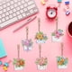 thumbnail image 5 of Llavero Con Diamante 6 Unidades Flores Barril Mandala Doble Cara, 5 of 7