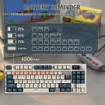 thumbnail image 6 of ATTACK SHARKR K86 Wireless Mechanical Keyboard Apex Pro TKL 75%, 2.4G/Bluetooth/USB-C Wired Gaming Keyboard M75, Gasket Mount with TFT Color Display & Knob, RGB Backlit, Hot Swappable Linear Switch, 6 of 9